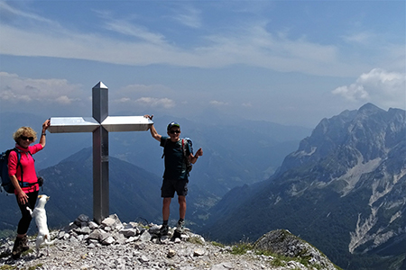 PERIPLO del Pizzo Arera con salita alla CORNA PIANA (2302 m) il 19 luglio 2017- FOTOGALLERY